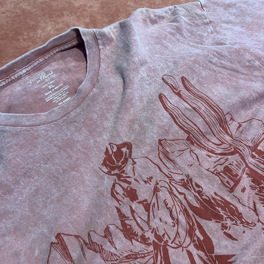 Pink Wash Western T-Shirt